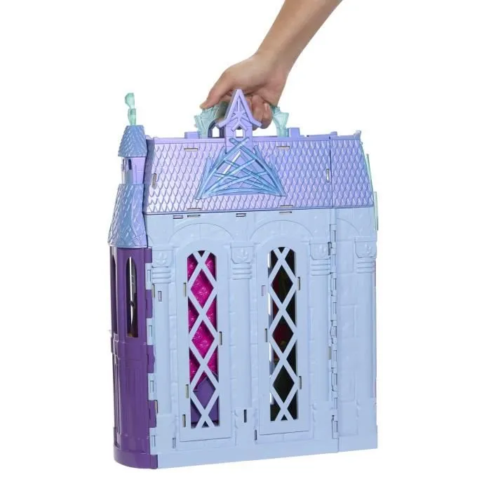 Disney-Château d’Arendelle La Reine des Neiges-Maison de poupée HLW61-4