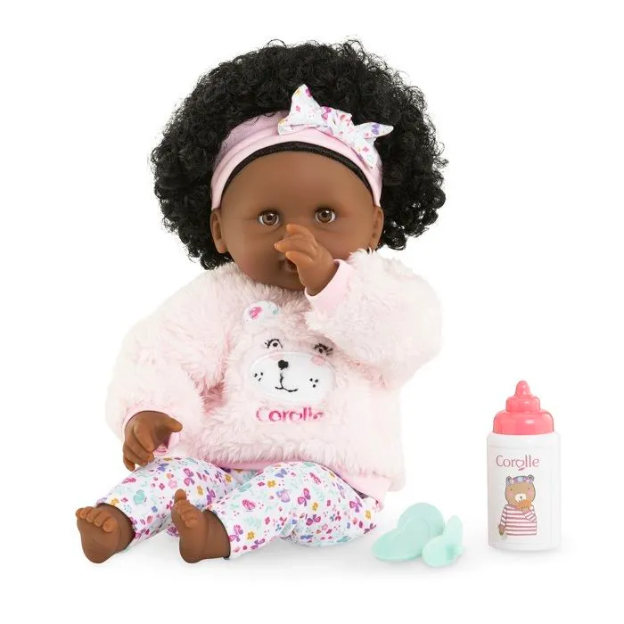 Poupon - Corolle - Bébé Calin Caroline - 30 cm - Corps souple - Accessoires inclus-1