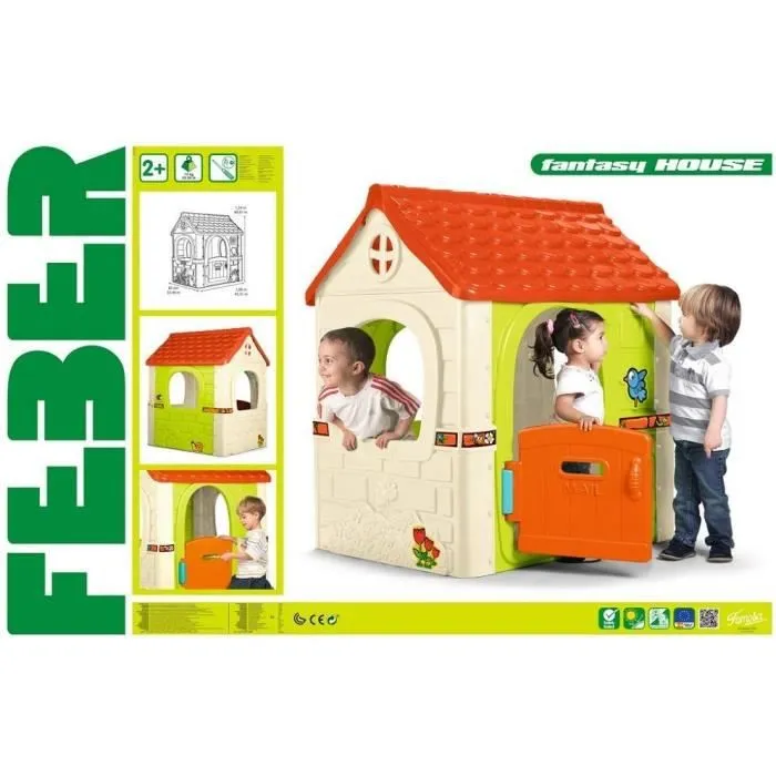 Maison de jardin Fantasy House - FEBER - Plastique Anti-UV - Pour Enfant de 2 ans et plus-5