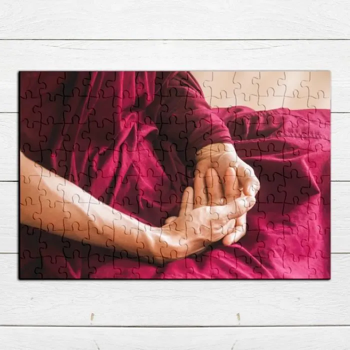 Puzzle Classique 100 pièces Mains de Moine Bouddhiste en Meditation - FABULOUS - Adulte - Intérieur-3
