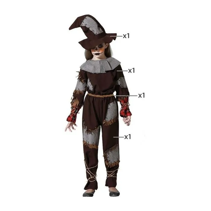 Déguisement Fille Epouvantail-1