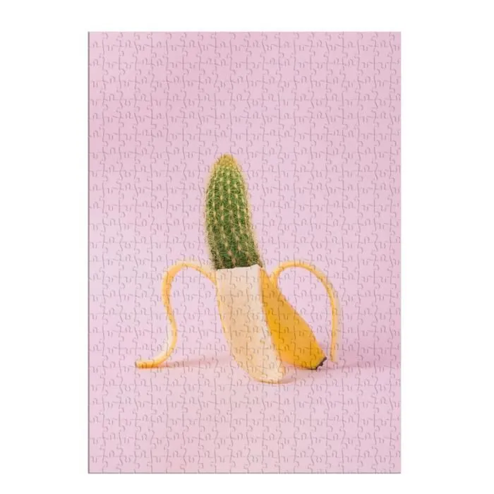 Puzzle Classique - FABULOUS - Banane Cactus - 500 Pièces - Intérieur - Adulte-1