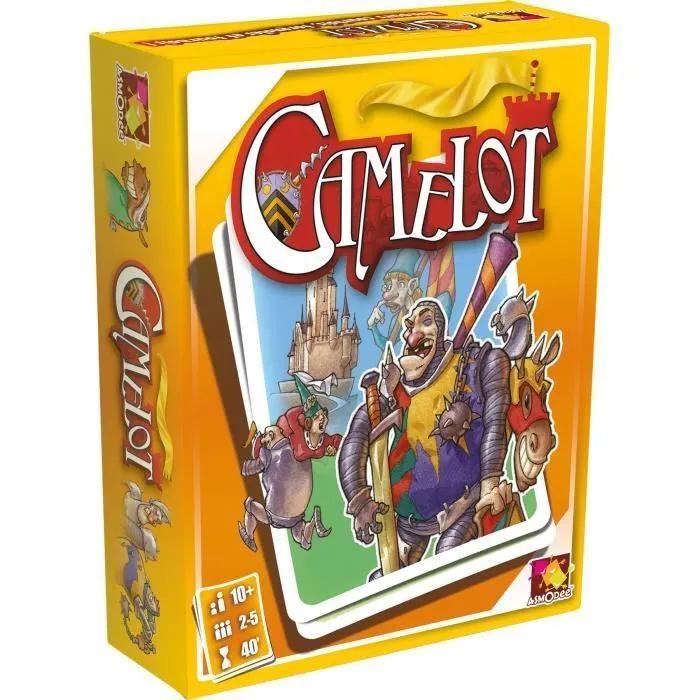 Asmodee | Camelot | Jeu de société | À partir de 10 ans | 2 à 5 joueurs | 40 minutes-0