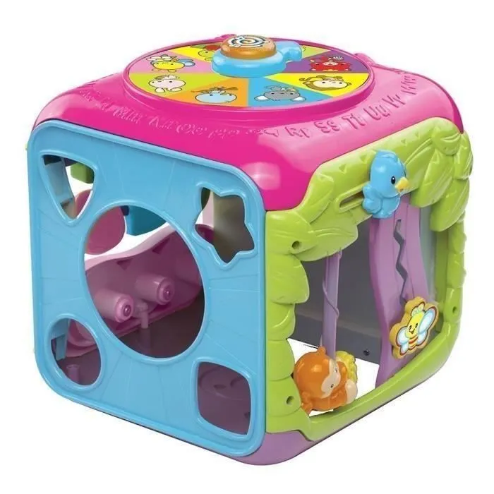 VTECH BABY - Super Cube Des Découvertes Rose-3
