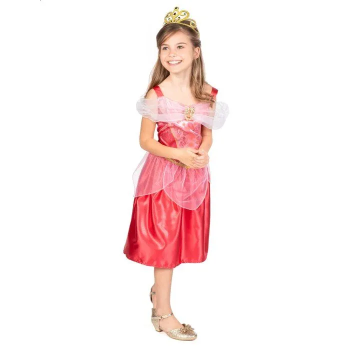 Déguisement Aurore La Belle au bois dormant classique fille-3