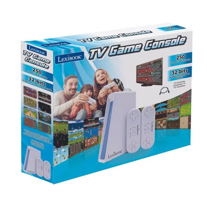 Console TV avec 250 jeux inclus-5