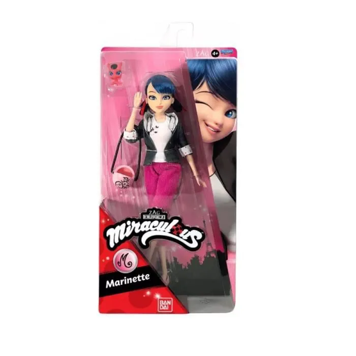 Set Miraculous : Coccinelle et le Chat Noir Poupée Marinette / Ladybug-2