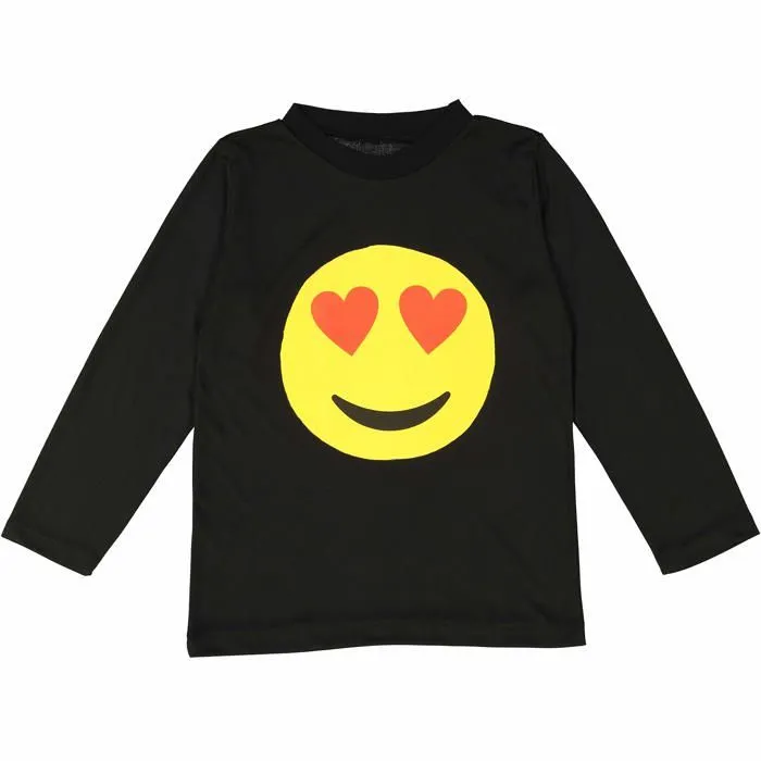 T-shirt Dress up america - Smiling Heart Emoji T-shirt For Kids - T-Shirt Emoji coeur Souriant pour Enfants-0
