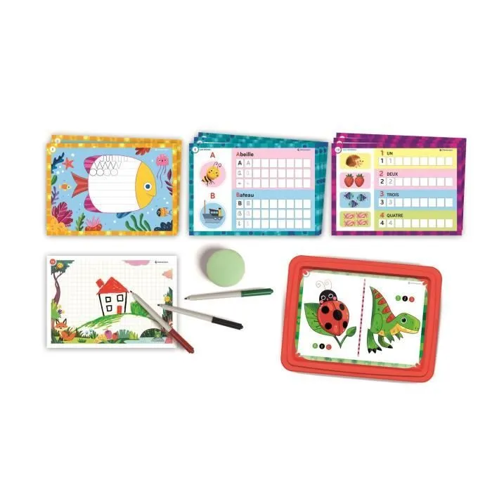 Jeu d'écriture pour enfants - Clementoni - Mon atelier d'écriture - Alphabet et pré-écriture-4