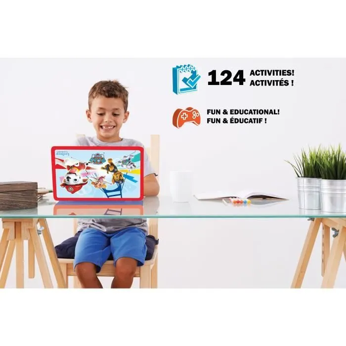 Ordinateur Educatif Bilingue Pat' Patrouille - LEXIBOOK - 124 activités-2