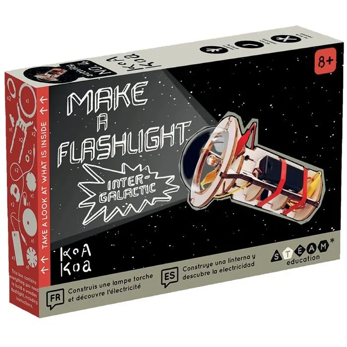 Jeu d'apprentissage - Koa koa - Assemble une torche - Électricité - 8 ans et plus - Mixte-1