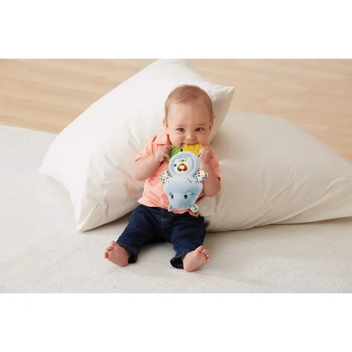 Dentition Hippopotame Vtech Baby - Anneaux de dentition interactifs - Bleu - Effets sonores - Mixte-2