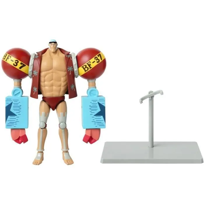 Figurine Anime Heroes - Bandai - One Piece - Franky - 17 cm-2