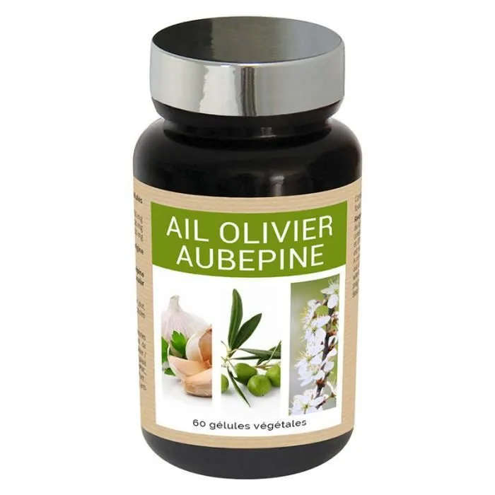NutriExpert Ail Olivier Aubépine 60 gélules-0