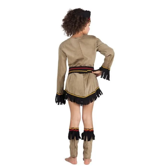 Déguisement indienne Squaw Eagle fille 7-9ans-1