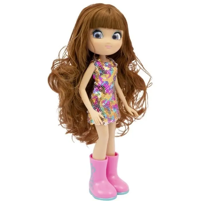 UNIQUE EYES, Poupée de 25 cm - Sophia, Avec leur regard qui te suit des yeux , avec vêtements, Jouet pour enfants dès 3 ans, MYM123-1