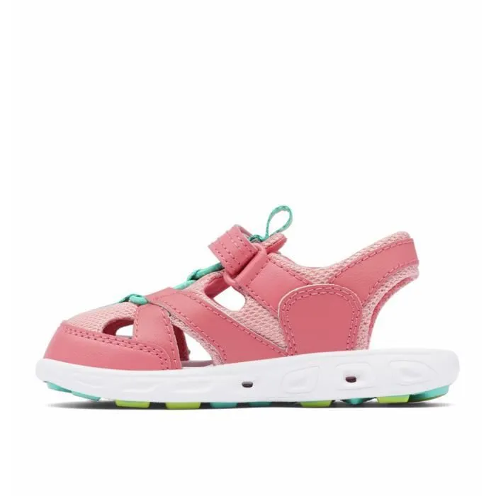 Sandales enfant Columbia CHILDRENS TECHSUN WAVE - rose/vert - bout fermé et ventilé-3