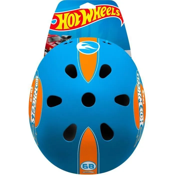 Casque Skate STAMP - Hot Wheels - Taille 53/57cm - Confortable et Ajustable - Garçon-2