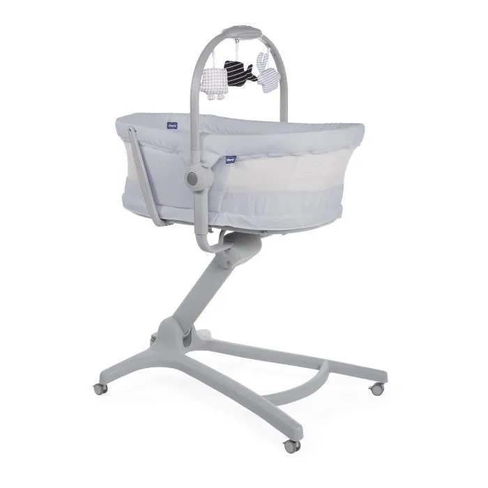 Transat Baby Hug 4in1 Air Stone - CHICCO - Evolutif - Gris - Mixte-0