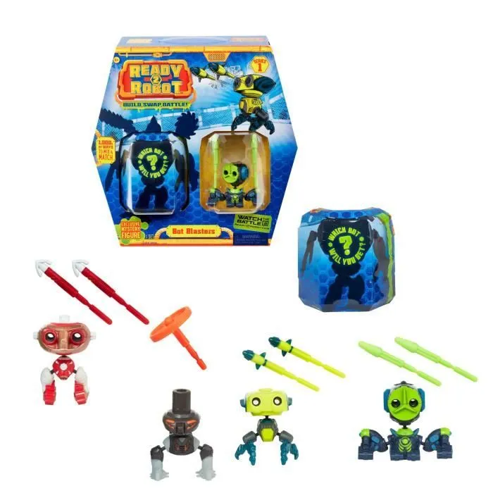 Jouet interactif - GIOCHI PREZIOSI - Ready 2 Robot Bot Blaster - Multicolore - A partir de 4 ans - Piles-0