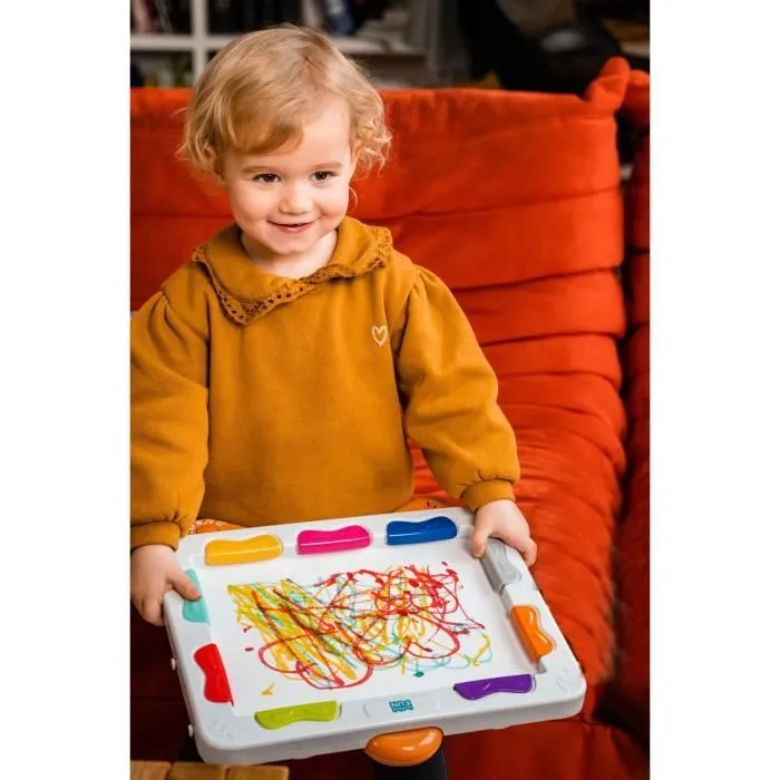 Jeu de coloriage - Infini Fun - Xylopad - Multicolore - 3 feutres ergonomiques - 12 mois et plus-6