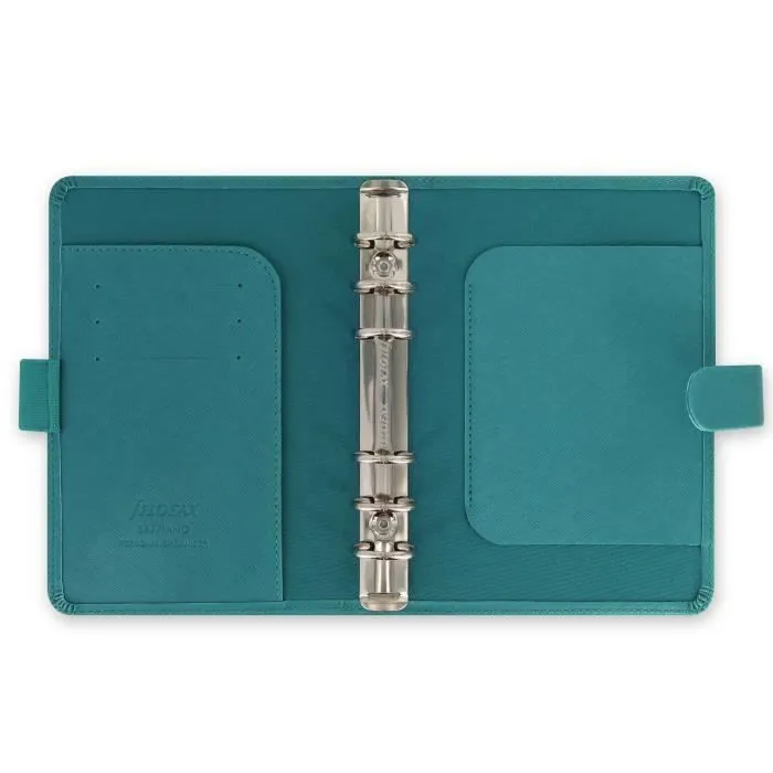 FILOFAX Agenda organiseur Saffiano - Vert d'eau-1