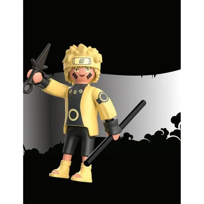 PLAYMOBIL 71100 Naruto Rikudou Sennin Mode, Naruto Shippuden, Figurine de Collection avec Accessoires, Dès 5 ans-1