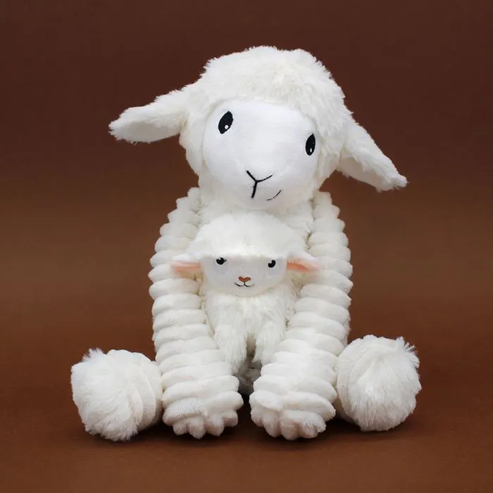 Peluche - Les Déglingos - Olou Mouton - 24 cm - Bébé - Polyester recyclé-2