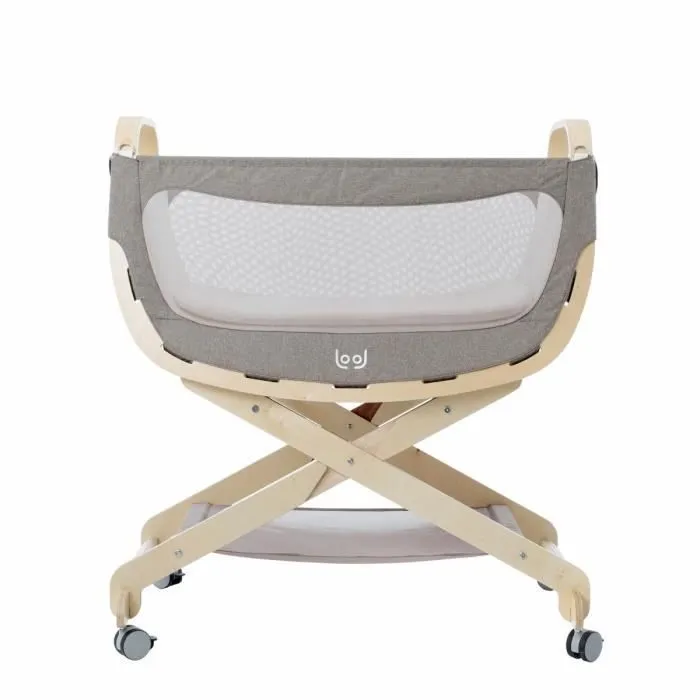 Support bois pour berceau bébé LOOL - AMAZONAS - LOOL - Beige - Bébé - 94 x 58 x 61,5 cm-2