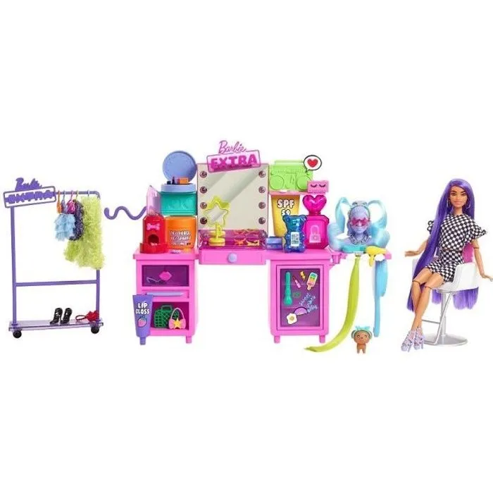 Barbie - Barbie Extra et Studio de Mode - Accessoires Poupée - 3 ans et +-0