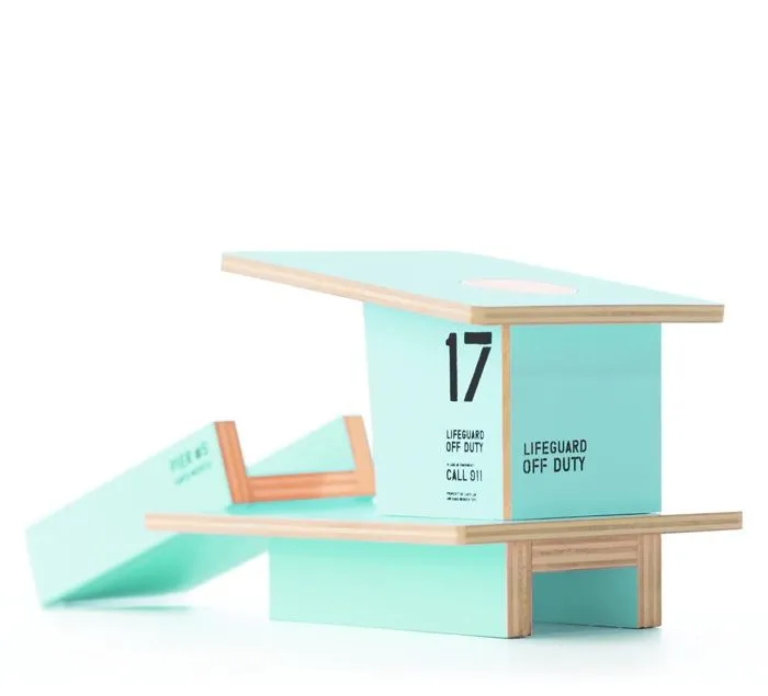 Candylab Toys - Beach Tower Teal Santa Monica - CANDY LAB-1