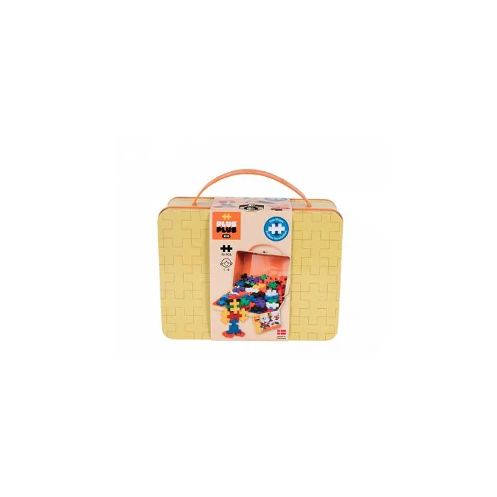Valisette Big Basic 70 pièces - Plus Plus, jeu éducatif pour enfant, mixte, couleur principale jaune-3