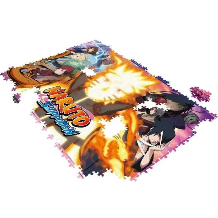 Puzzle Naruto SHIPPUDEN - WINNING MOVES - 1000 pièces - Dessins animés et BD - Jaune-2