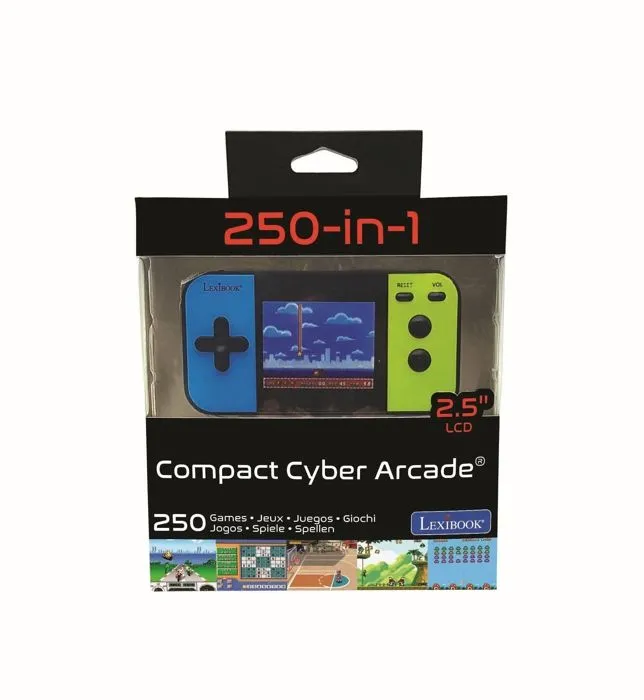 Console portable Compact Cyber Arcade® - écran 2.5'' 250 jeux-3