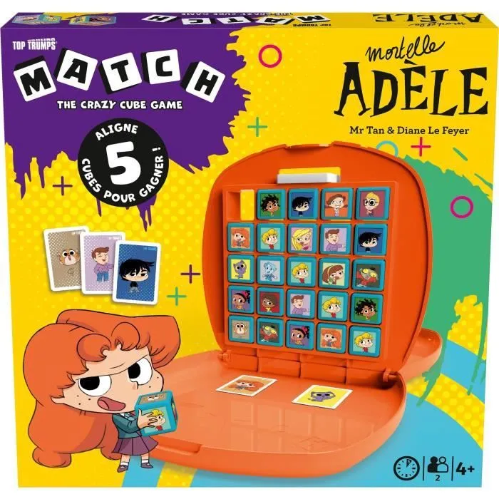MATCH Mortelle Adèle - Jeu de société - WINNING MOVES-1
