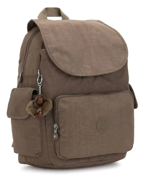 Sac à dos - Kipling - City Pack B - Beige - 100% polyamide - 37cm x 27cm x 17cm-2