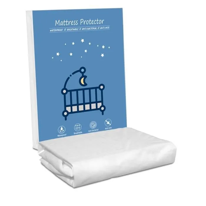Protection matelas - Dormalit - 90x140x25 cm - Imperméable - Hypoallergénique - Lavable 30°C-0