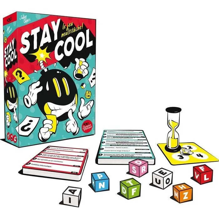 Jeu de questions-réponses - ASMODEE - Stay Cool - Mixte - 3 joueurs ou plus - 60 min - 12 ans - Adulte-3