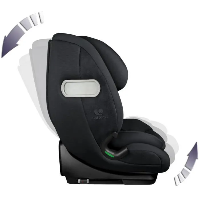 RENOLUX Siège auto OLYMP Gr 1/2/3 Isofix i-size Softness® - Carbon-2