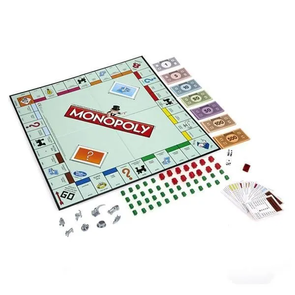 MONOPOLY - Jeu pour la famille et les enfants - 2 à 6 joueurs - dès 8 ans - Cartes choisies par le public incluses-1