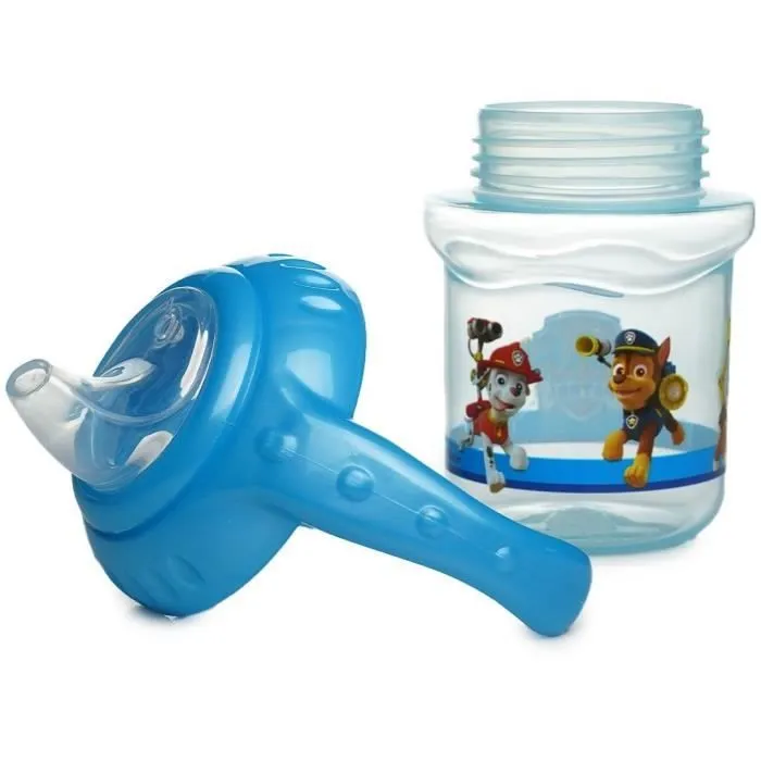 Tasse à poignée - THERMOBABY - 250 ml - Bec silicone - Anti-fuites - Pat'patrouille-3