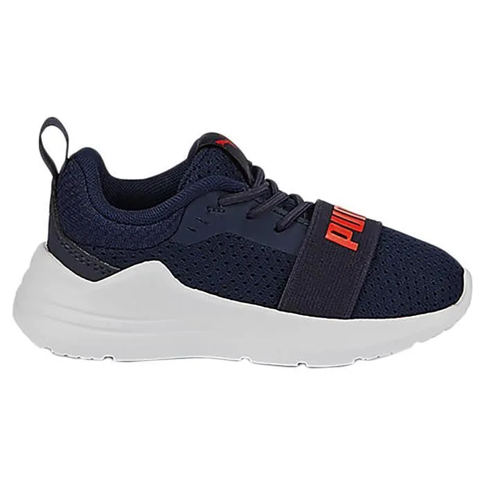 Basket à Lacets  Puma Wired Run Ac - Marine/Rouge-2