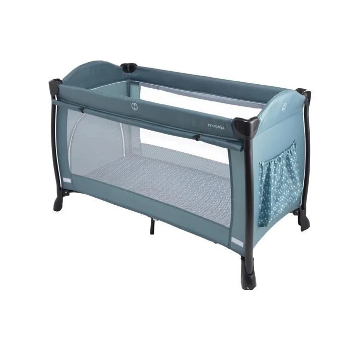 Lit évolutif MAÏKA - De la naissance à 4 ans - Bleu fougère-2