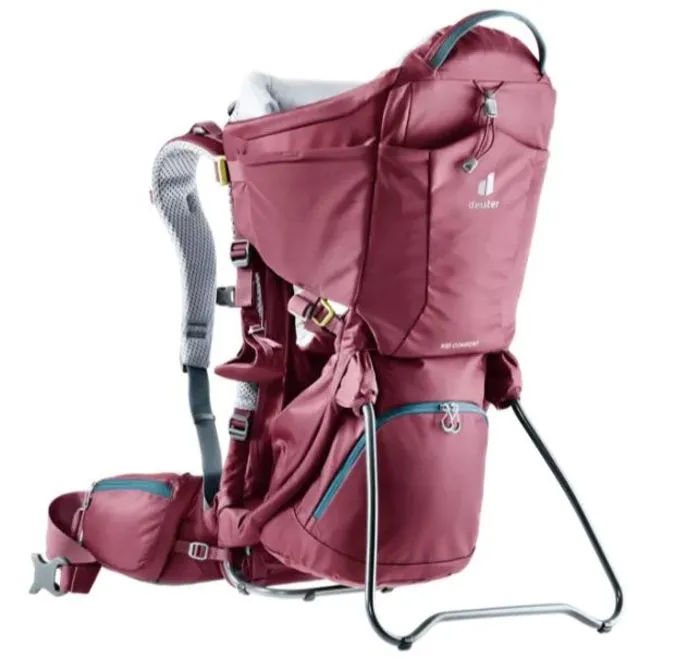 Deuter Kid Comfort Baby carrier Polyamide Rouge-0