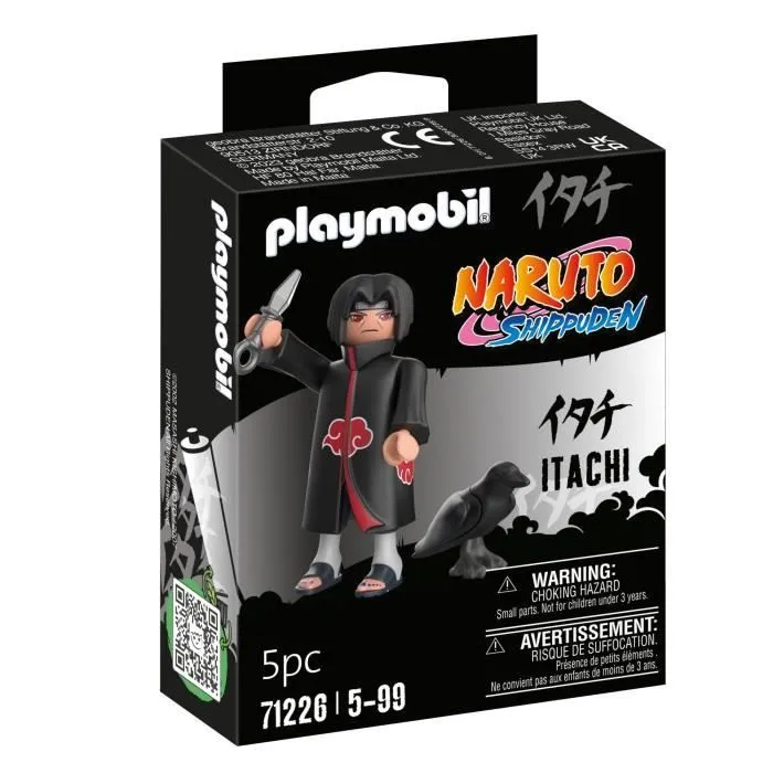 PLAYMOBIL 71226 Itachi Akatsuki - Naruto Shippuden - Dès 5 ans-0