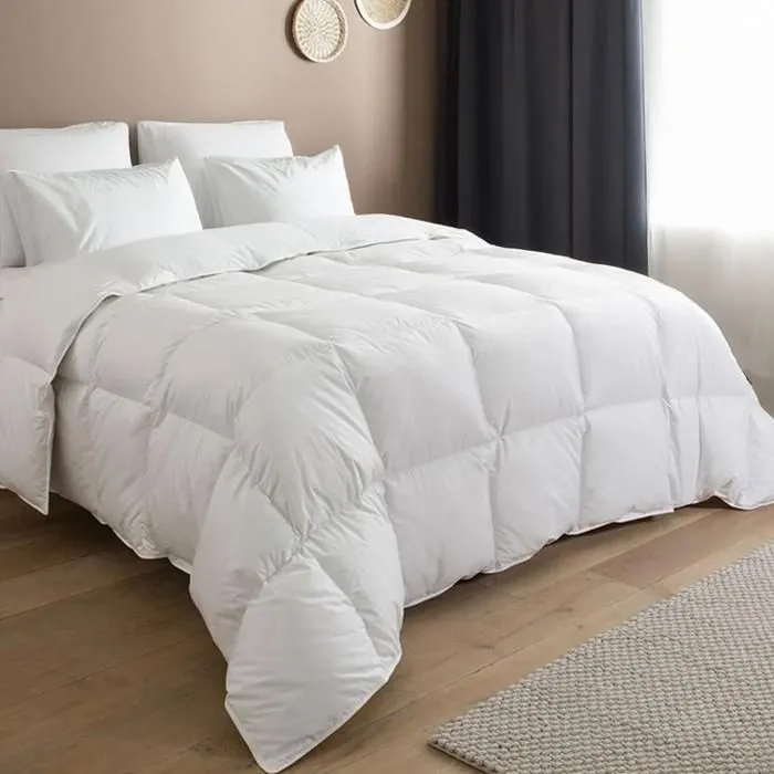SAMPUR - Couette Légère Luxe Plume 240x260cm | 100% Plumes Naturelles de Canard, garnissage 200g/m2-2