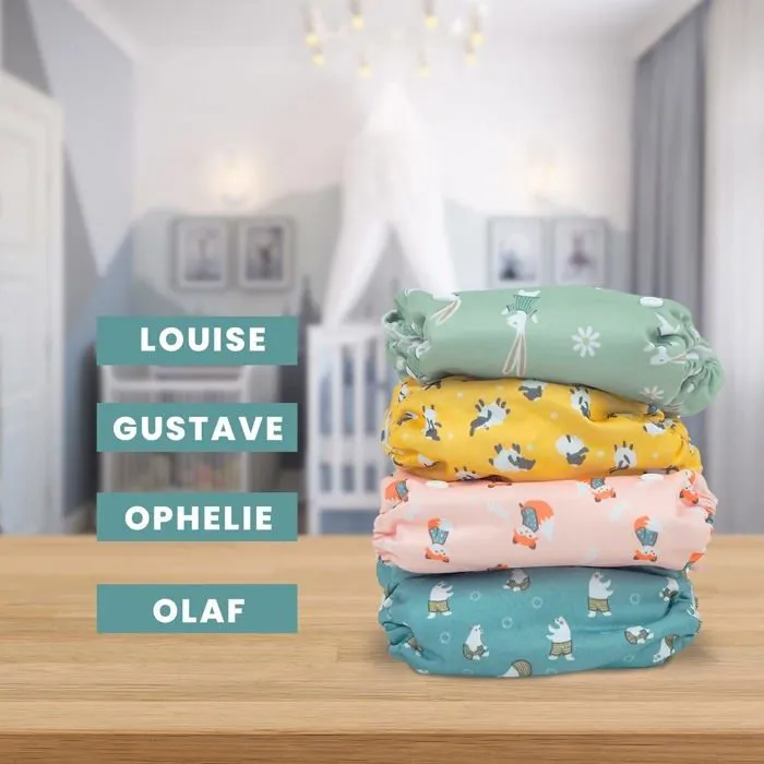 Feel natural - 860860 - Couche lavable et reutilisable Ophelie(Renard) - Baby-1