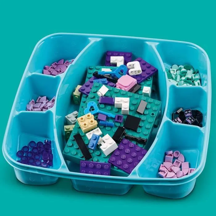 LEGO® DOTS 41925 Les Boîtes à Secrets, Boîte à Bijoux, Bricolage et Loisirs Créatifs pour Enfant, Décoration pour Chambre-2