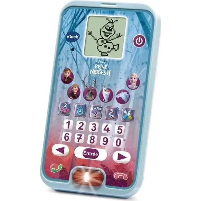 Smartphone éducatif VTECH - La Reine des Neiges 2 - 3-7 ans - Jeux éducatifs inclus-0