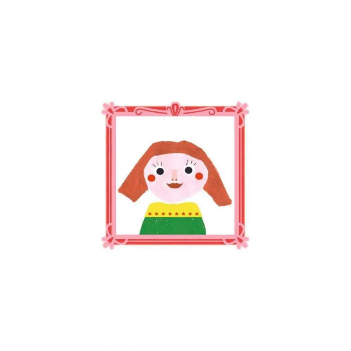 Kit de dessin - Portraits de famille - Coffret créatif-1